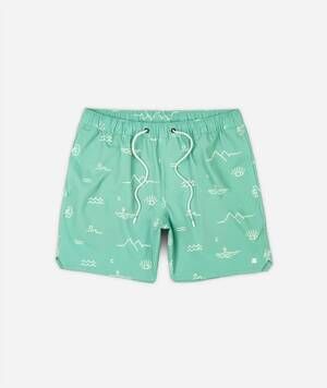 NEW JETTY men's bayside volley short in teal